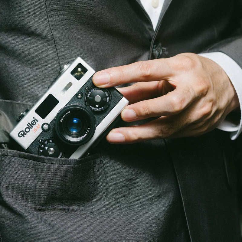 新品 未開封 】 ローライ フィルムカメラ 35AF クローム ［フィルム式