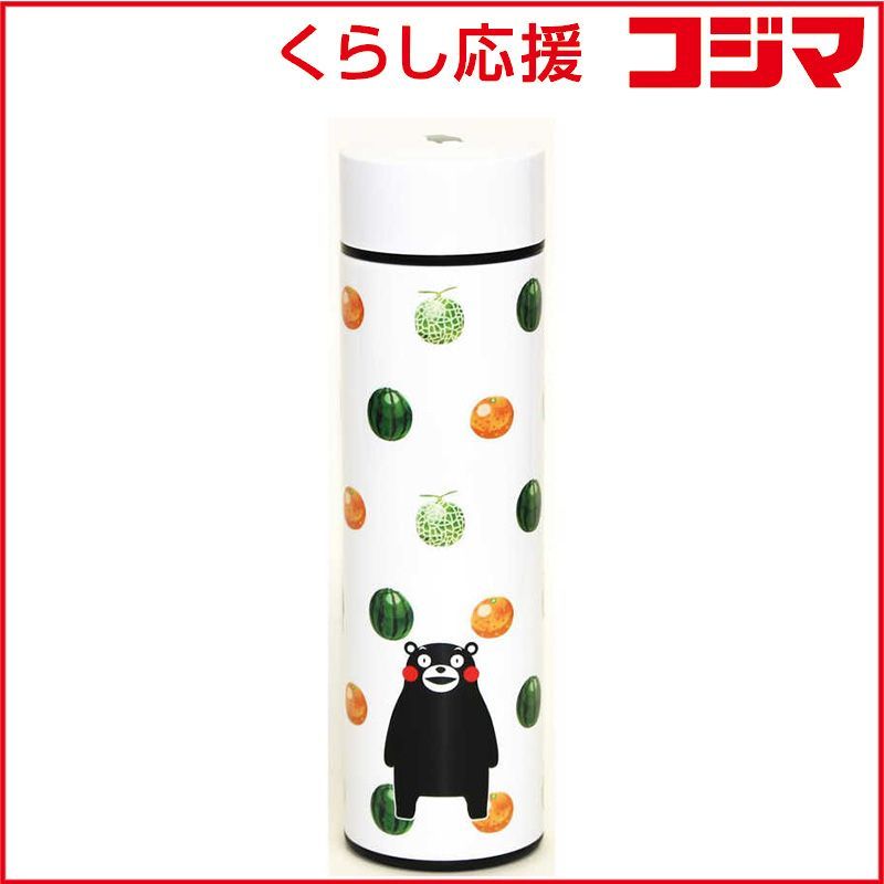 【 新品 未開封 】 縁音　山中塗りステンレスボトル くまモン450ml 果物　クマモン450ML
