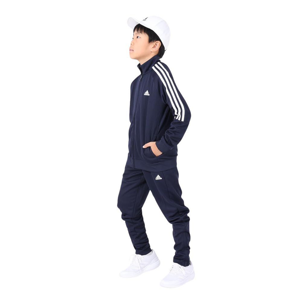 ジャージ上下セット キッズSERENO TRACKSUITS [Top:レジェンドインク/ホワイト Bottom:レジェンドインク/ホワイト(GS8906)] [120]