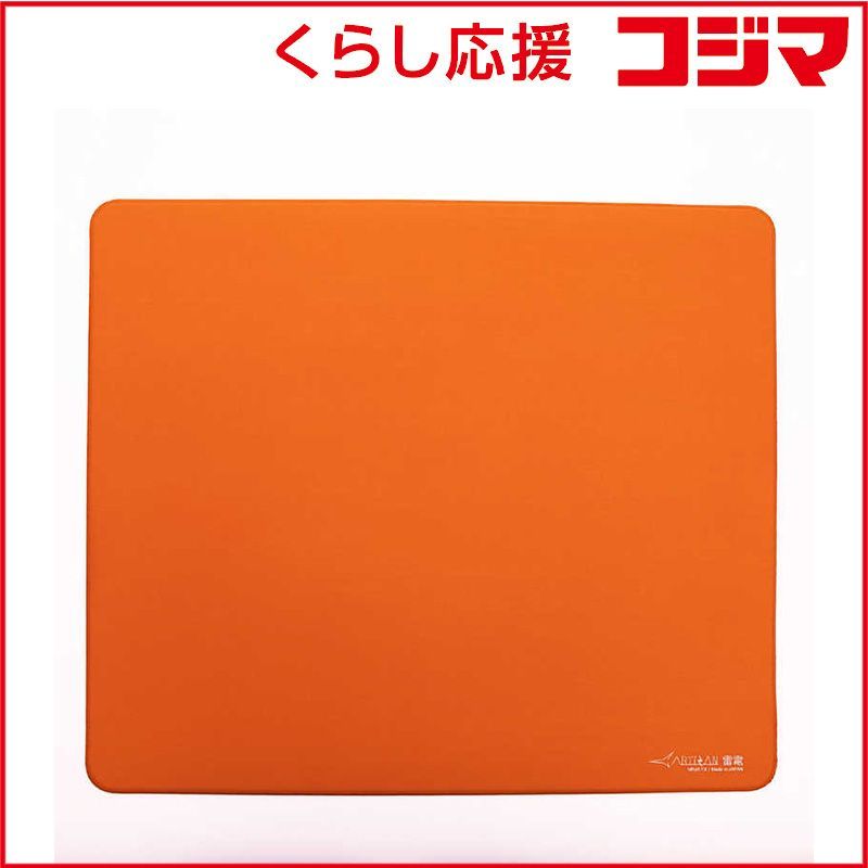 【 新品 未開封 】 ARTISAN アーチサン　ゲーミングマウスパッド ［500×490×4mm］ NINJA FX ライデン(SOFT・XXLサイズ) 橙　FX-RD-SF-XXL-D 未使用 送料無料