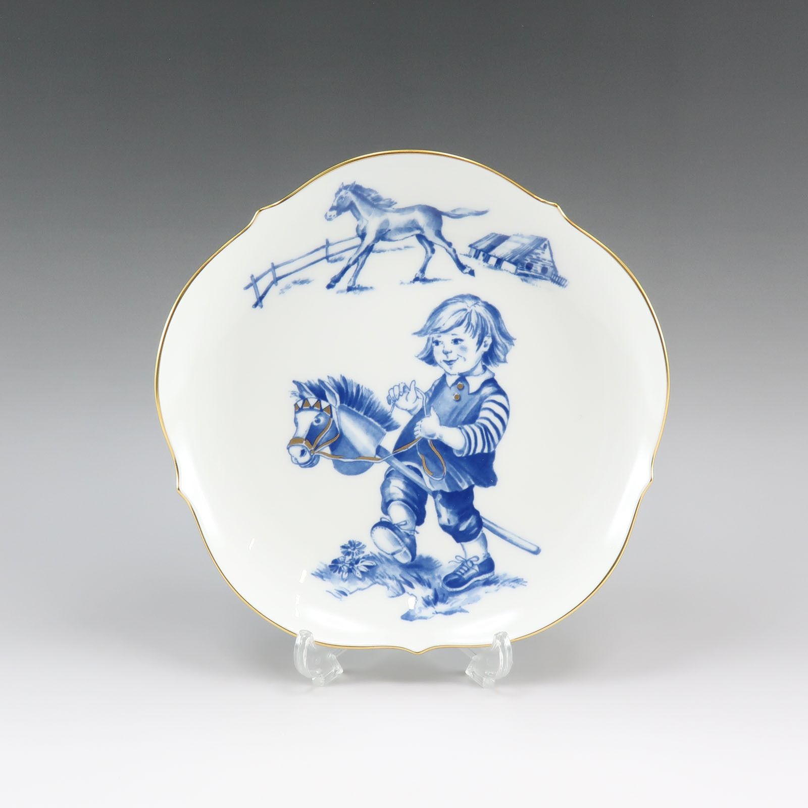 【Meissen】マイセン 2002年 メモリアルプレート _ 置物 オブジェ