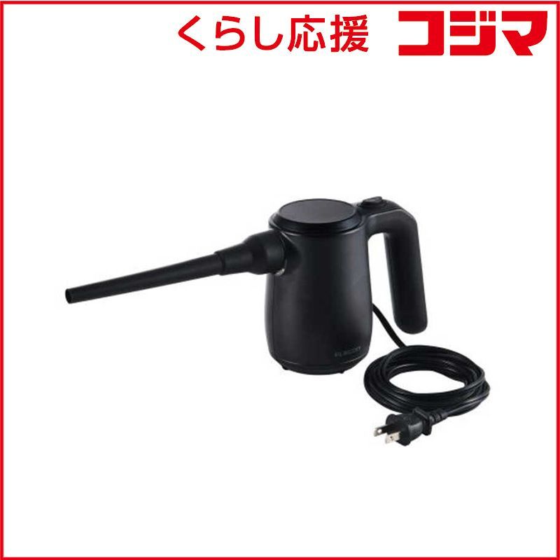 【 新品 未開封 】 エレコム　ELECOM　エアダスター 電動 AC電源 コンセント式 ブロワー 強力 最大風速67m/s 2段階風量 500W 3mコード ノズル3種 PC/キーボード　AD-ALA01BK