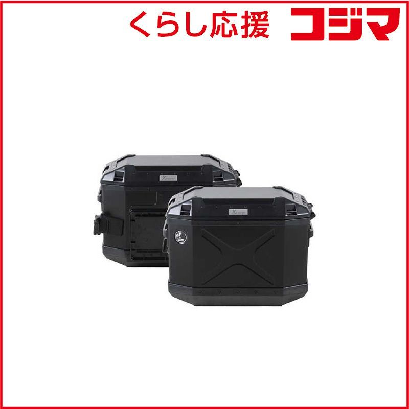 【 新品 未開封 】 ヘプコアンドベッカー　XPLORER サイドケースセット サイドケース 30 ブラック　HBS-XPR-SS-B 未使用 送料無料