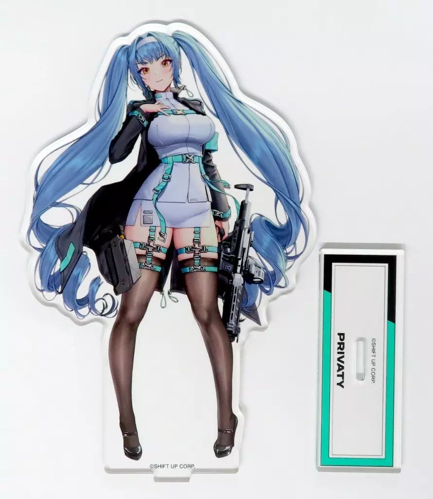 [Used] Acrylic Stand Acrylic Panel Liberty Lovecacao Illustration Tactical Fashion Ver. BIG acrylic stand “Goddess of Victory: NIKKE POP UP SHOP in Marui”