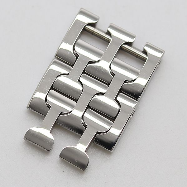 良品 エルメス Hウォッチミニ HH1.110 純正コマ 2コマ シルバーカラー 14ｍｍ レディース腕時計 2000000 NSK TAM