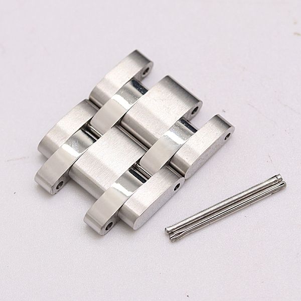 良品 オリエント AG03-C0-B 純正コマ 2コマ シルバーカラー 18mm用