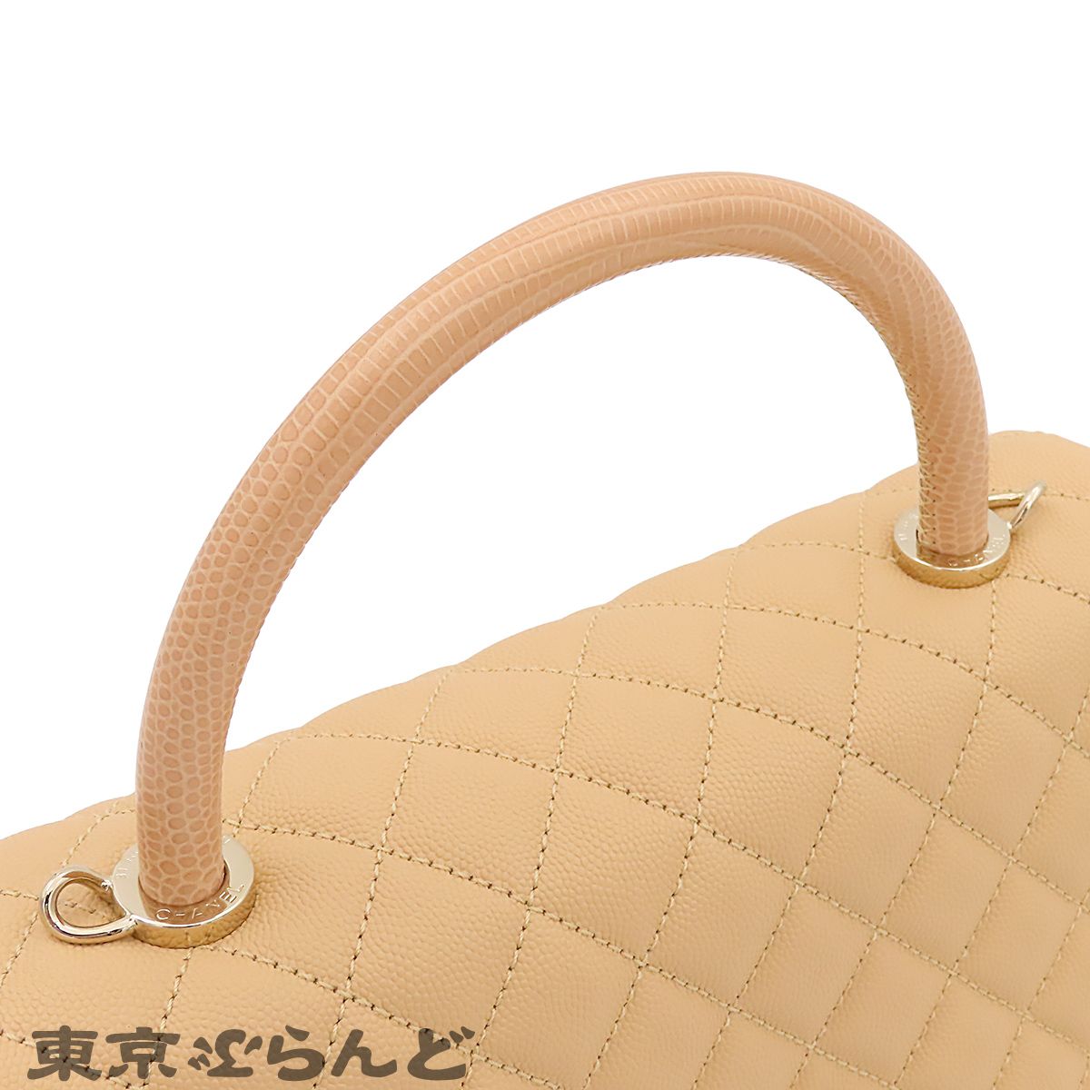 CHANELココハンドル29ベージュキャビア | ヤマダウェブコム