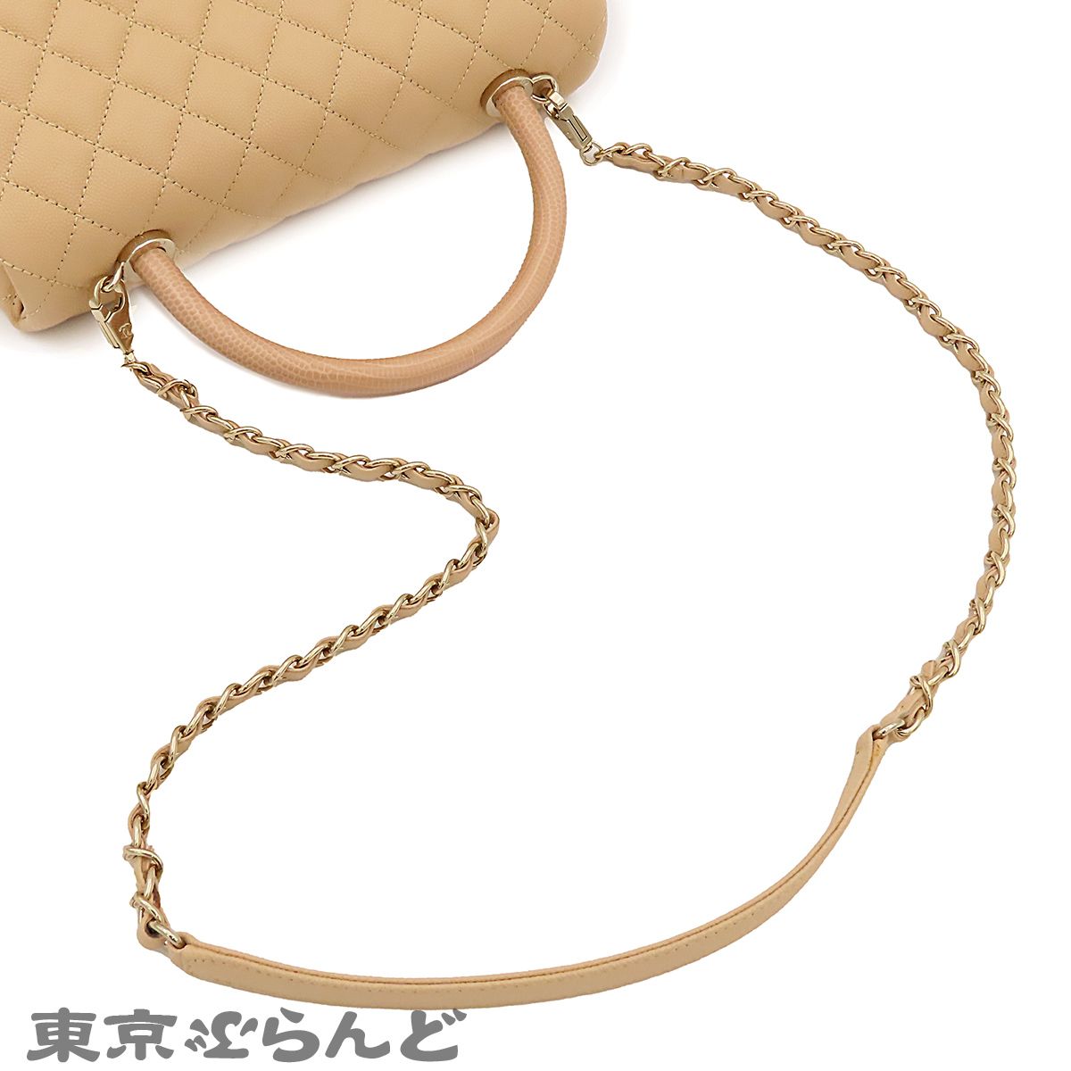 CHANELココハンドル29ベージュキャビア | ヤマダウェブコム
