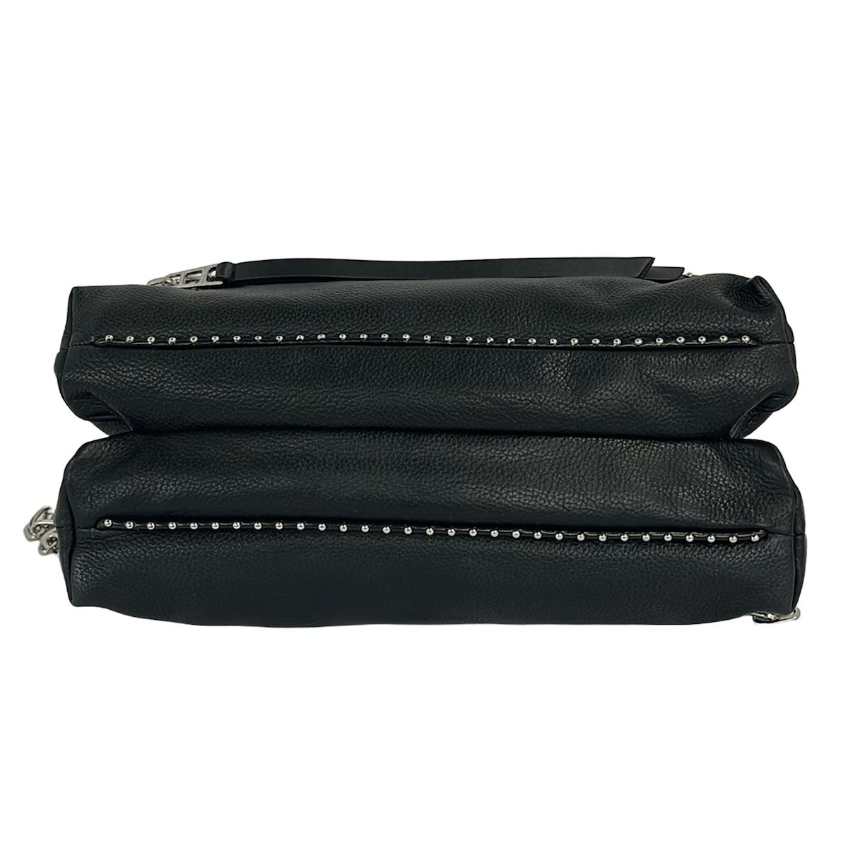 Zadig&amp;Voltaire(ザディグエヴォルテール) ショルダーバッグ美品  - 黒 チェーンショルダー/ストラップ着脱可 レザー ZADIG & VOLTAIRE(ザディグ エ ヴォルテール) バッグ・カバン
