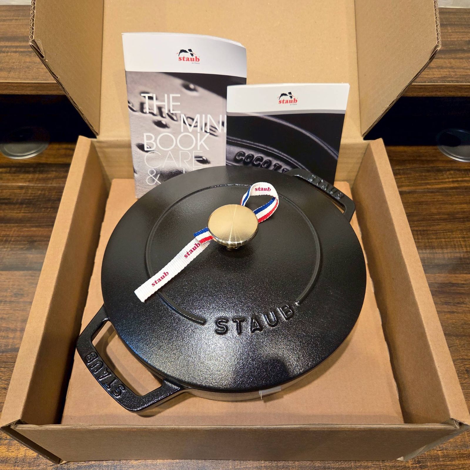 値下げしました※【新品・未使用品】staub ストウブ Wa-NABE ワナベ 