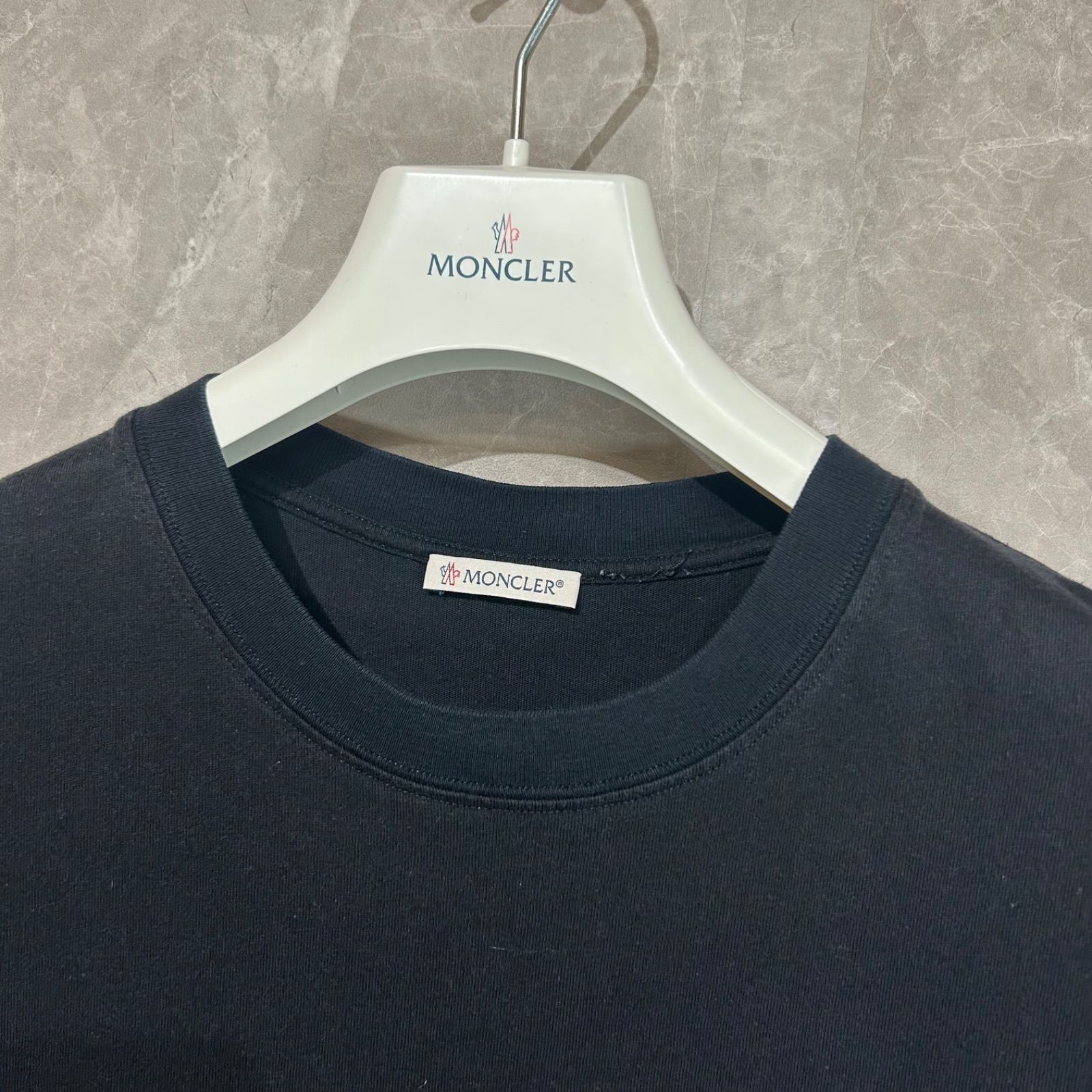 MONCLER モンクレール フラグメントコラボ半袖Tシャツ黒S - メルカリ