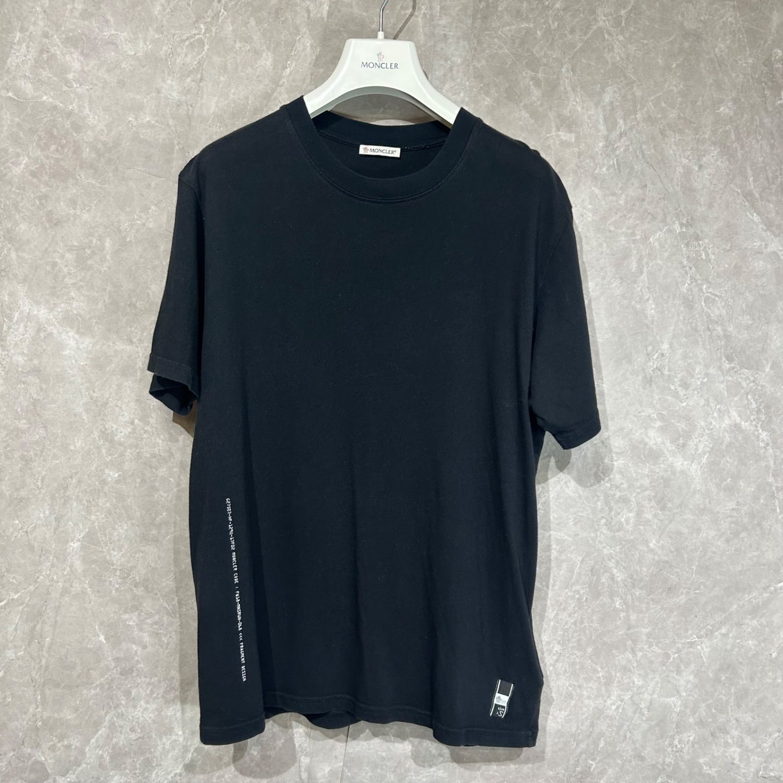MONCLER モンクレール フラグメントコラボ半袖Tシャツ黒S - メルカリ