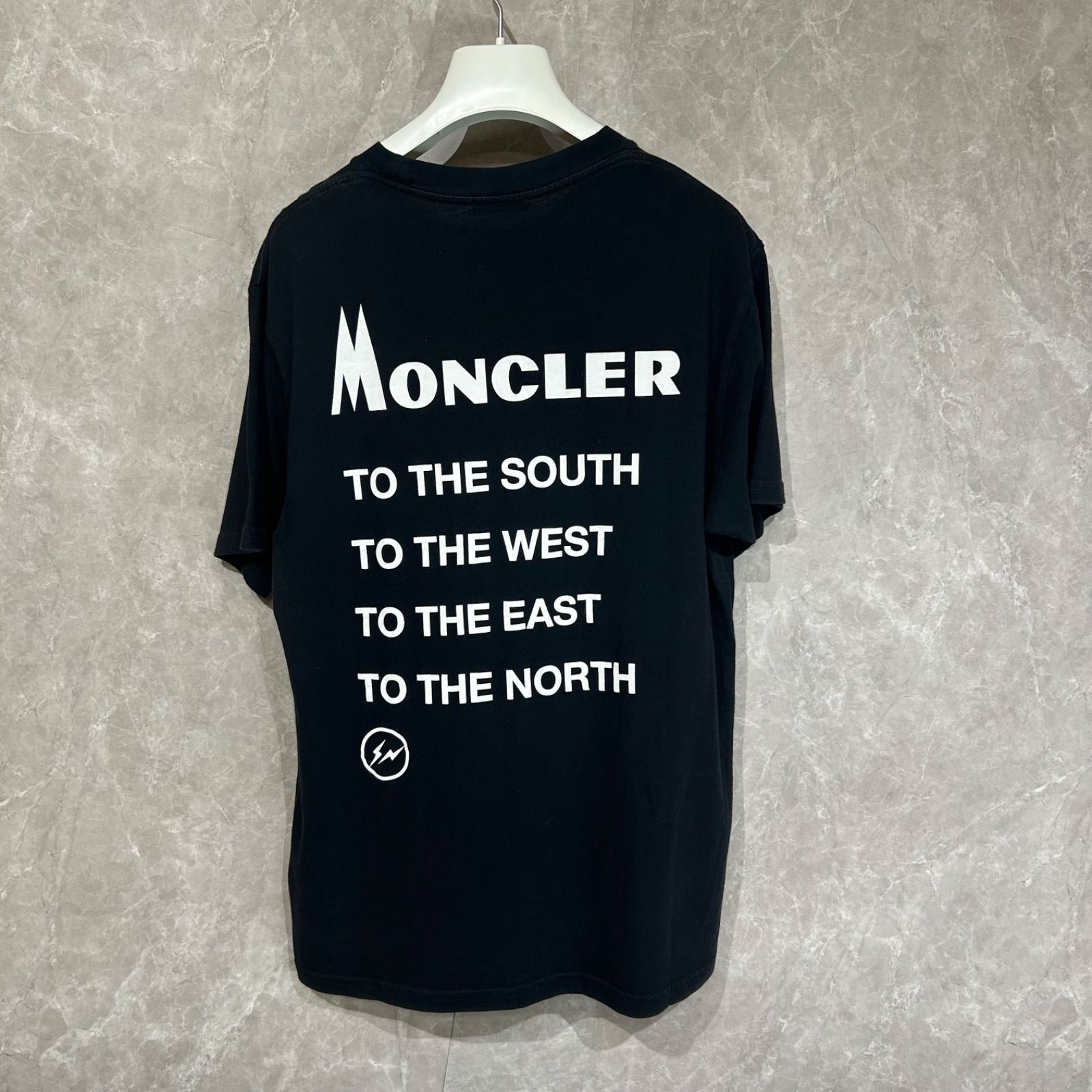商品が満載 MONCLER フラグメント Tシャツ ブラック L 国内正規品