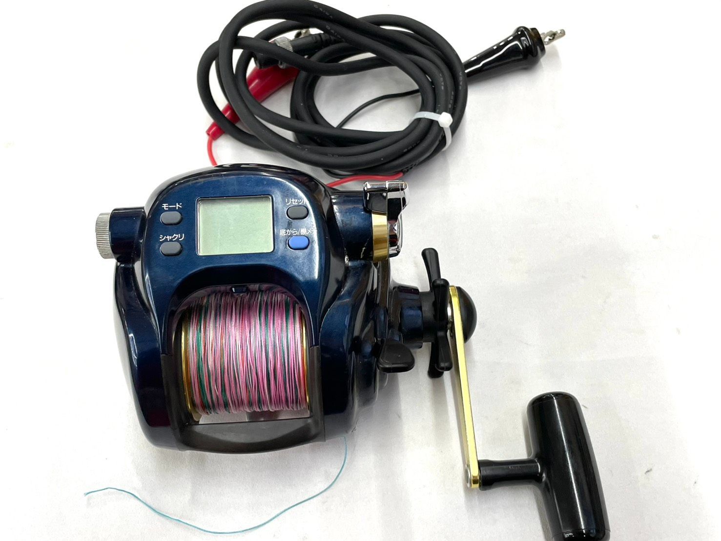 ダイワ DAIWA 電動リールTANACOM BULLタナコンブル 750Fe Very good] Daiwa TANACOM BULL 750 Fe Electric Reel Red Working