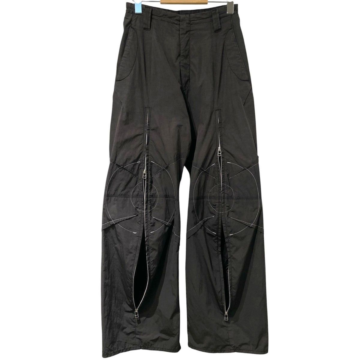 YOHEI OHNO 23SS Padded Cargo Trousers膝中綿パッドZIPカーゴパンツ