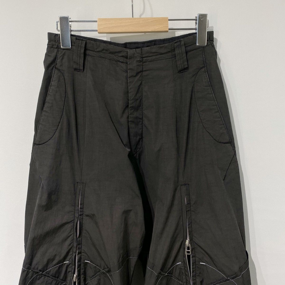 YOHEI OHNO 23SS Padded Cargo Trousers膝中綿パッドZIPカーゴパンツ