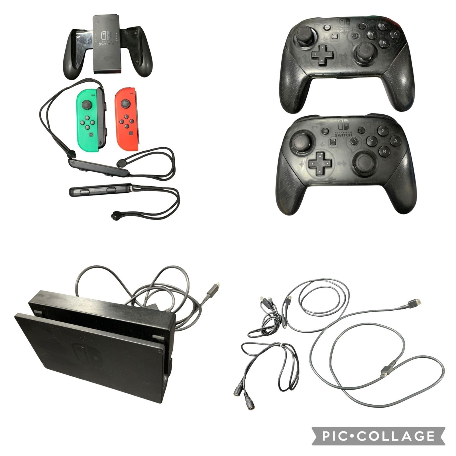 □Switch 本体 HAC-001 初期型 2017年製 プロコン×2 ジョイコン ドック