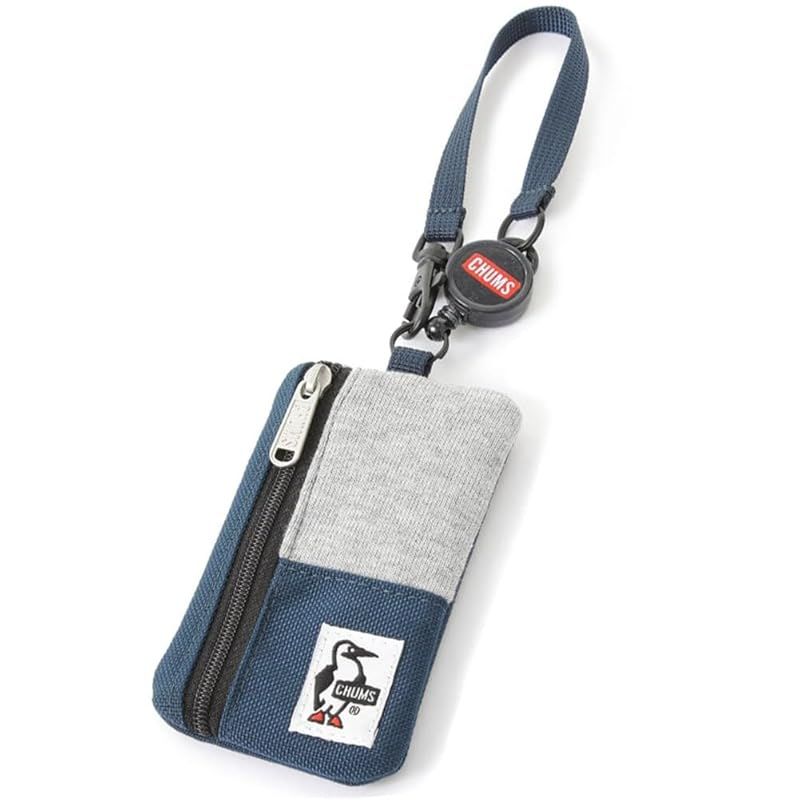 【新品】 [チャムス] Commuter Pass Case S/N･HGry/Bsc NV 1