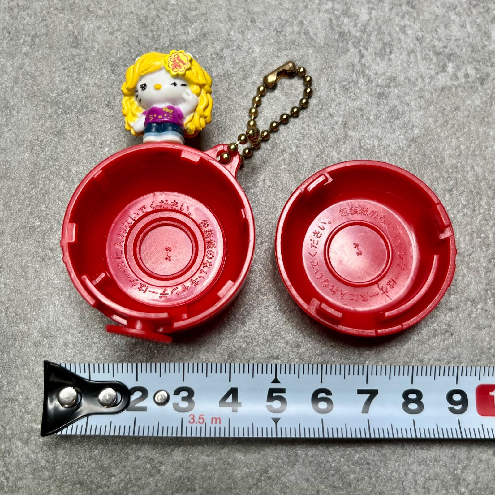 ハローキティ popteenコラボ チュッパチャップスケース キーホルダー 