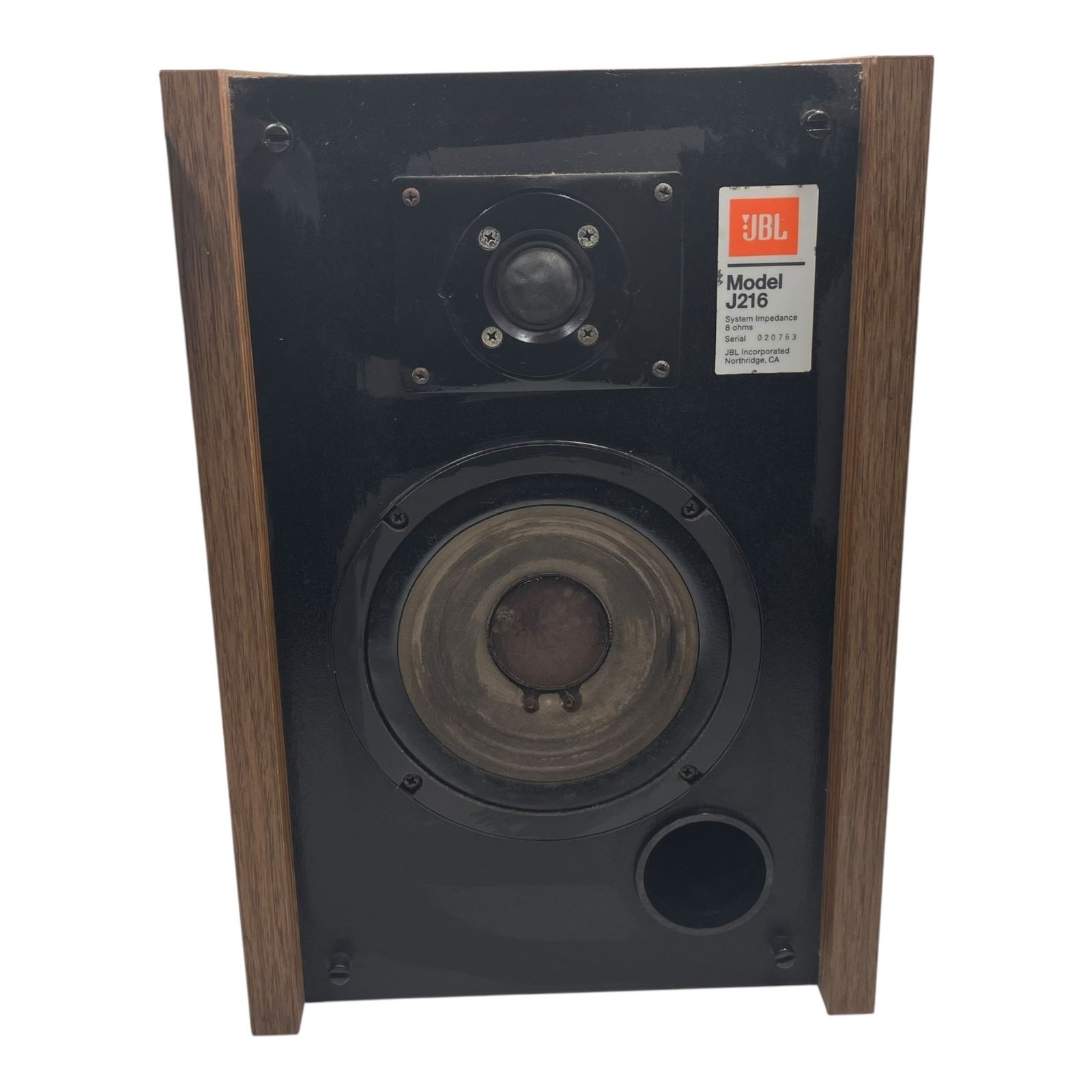 メ*4様 JBL J216 スピーカー 8Ω □JBL J216 スピーカー ペア 2WAY 8Ω ブックシェルフ ウッド調 ランク