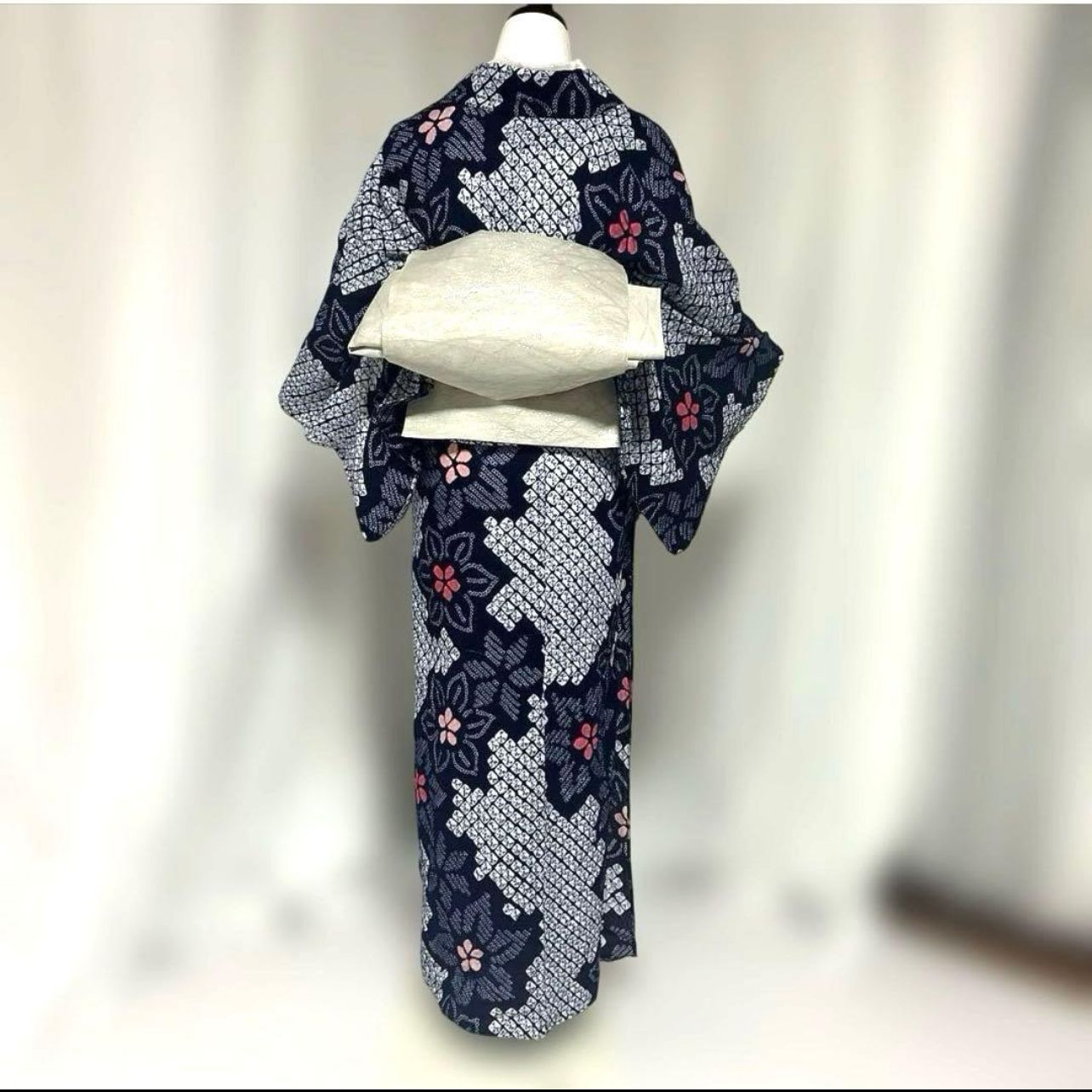 ご成約実績 未着用 有松鳴海絞り フルセット 夏シャレ帯 裄68 - メルカリ