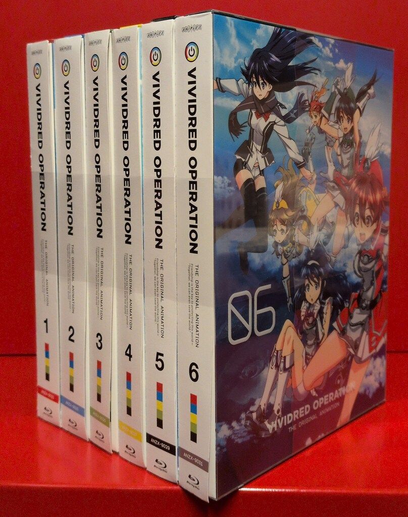 ビビッドレッド・オペレーション 〈完全生産限定版〉全6巻セット　Blu-ray ビビッドレッド・オペレーション 完全生産限定版 Blu-ray 全6巻セット