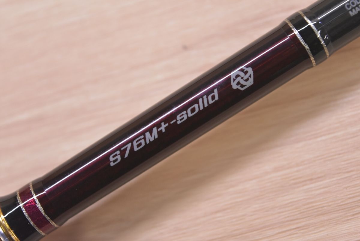 がまかつ ラグゼ EG X アルティメイト S76M+ SOLID スピニングロッド2