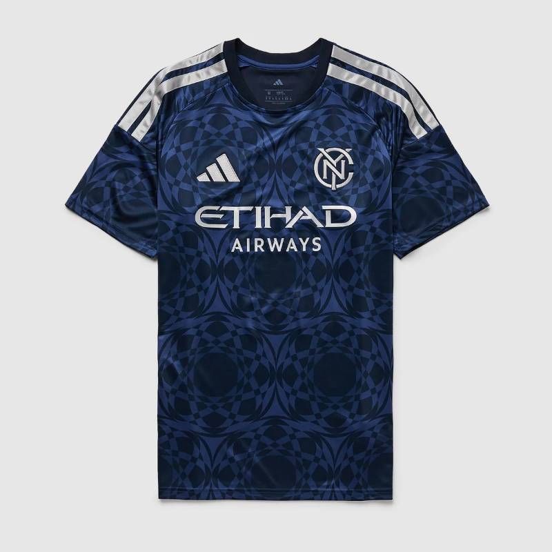 【送料無料・匿名配送】adidas アディダス ニューヨーク・シティFC 2026 公式 アウェイシャツ 紺 新品 正規品