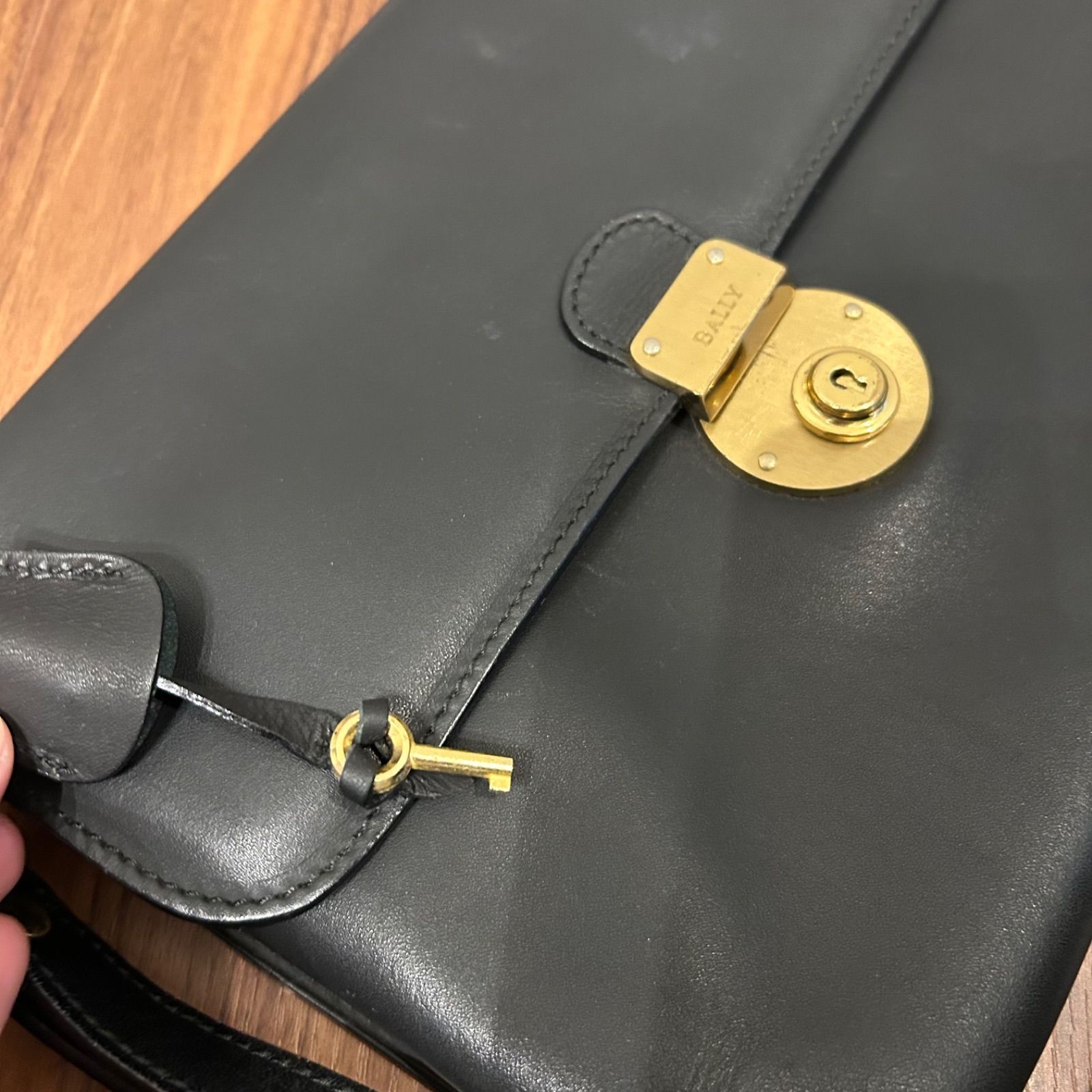 BALLY バリー メンズ レディース クラッチバッグ セカンドバッグ 鍵