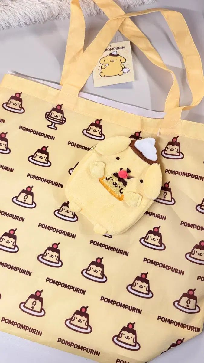 ポムポムプリン 30周年 バスケット含む ポーチ キーホルダー 7,190円