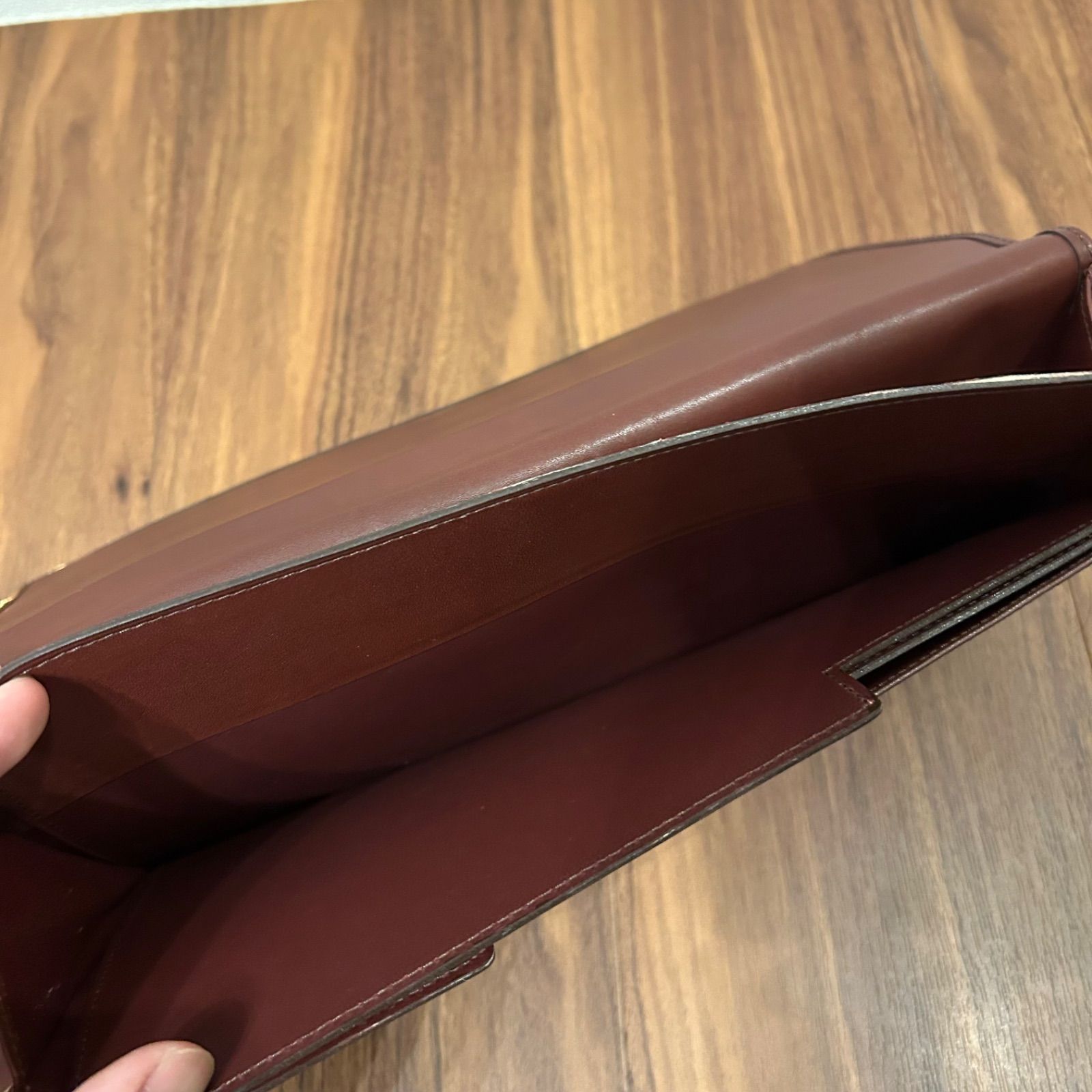 Cartier カルティエ ドキュメントケース クラッチバッグ マストライン