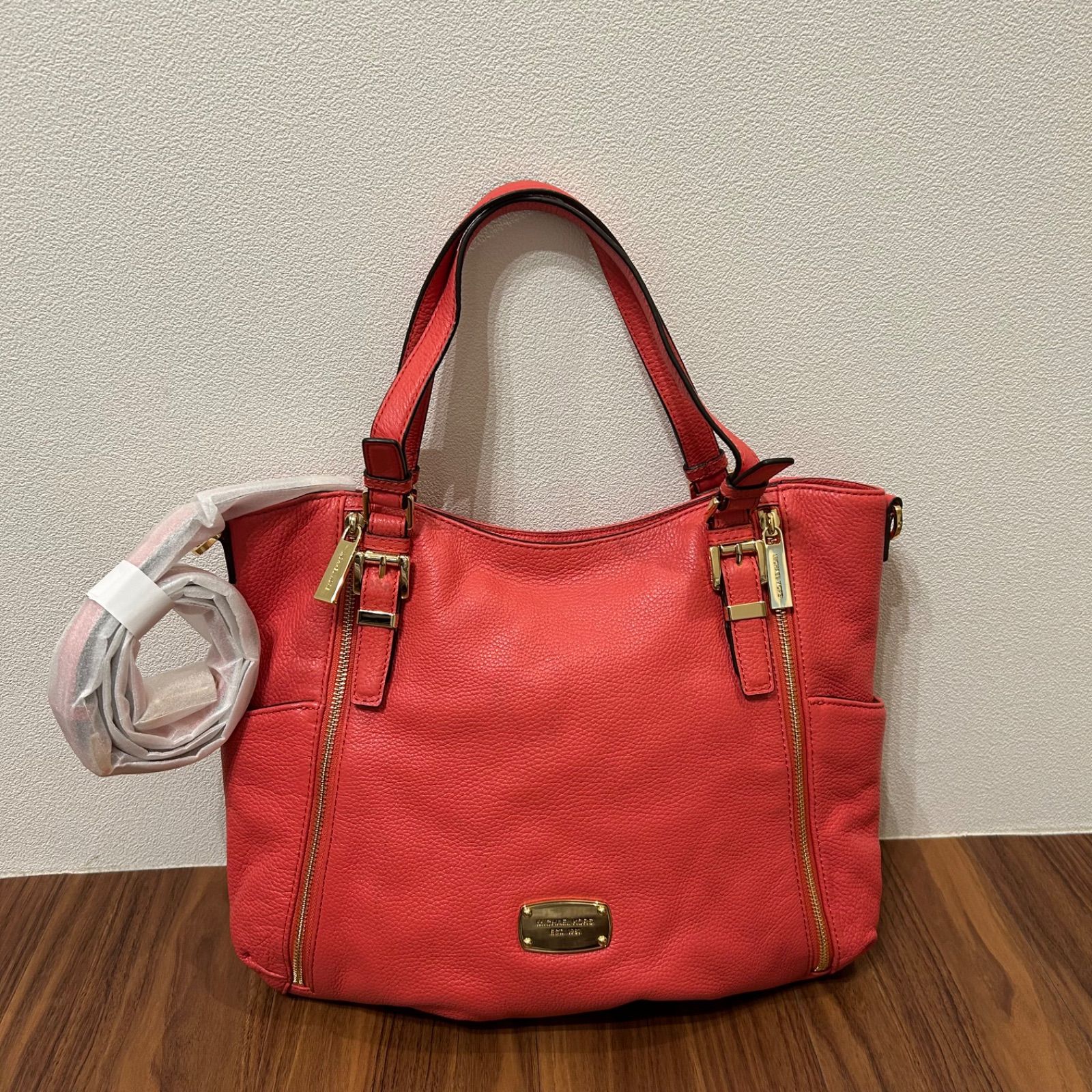 訳あり 未使用 MICHAEL KORS マイケルコース 2way レディース トート 
