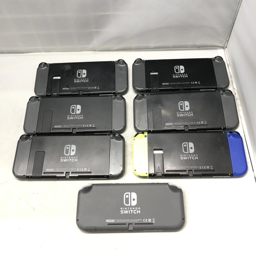 Switch 本体　ジャンク　中古 中古】本体S）ｼﾞｬﾝｸ)Switch本体 ｹｰﾌﾞﾙ/ｸﾞﾘｯﾌﾟ付き 動作未保証[22