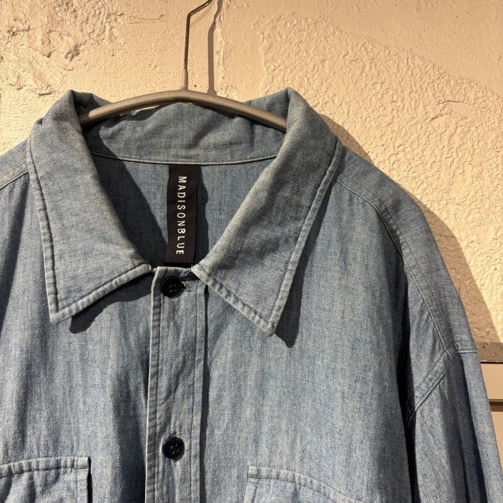 MADISON BLUE マディソンブルー Chambray Shirt シャンブレーシャツ