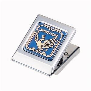 (まとめ) ソニック マグネットクリップ 中 口幅36mm 青 CP-64B 1個 〔×15セット〕