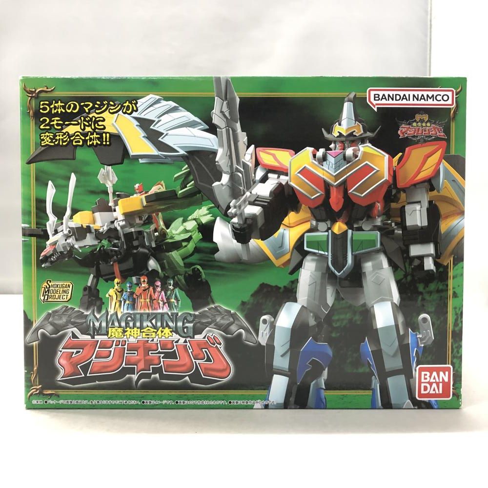 中古】バンダイ SMP 魔法戦隊マジレンジャー 魔神合体 マジキング 未