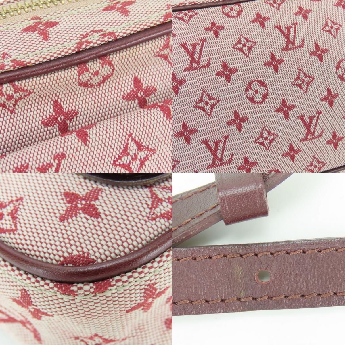 ルイヴィトン LOUIS VUITTON ジュリエット M92219 モノグラムミニ ポシェット カバン 斜め掛け ショルダーバッグ モノグラムミニキャンバス チェリー レッド LOUIS VUITTON - ルイヴィトン LOUIS VUITTON ジュリエット M92219