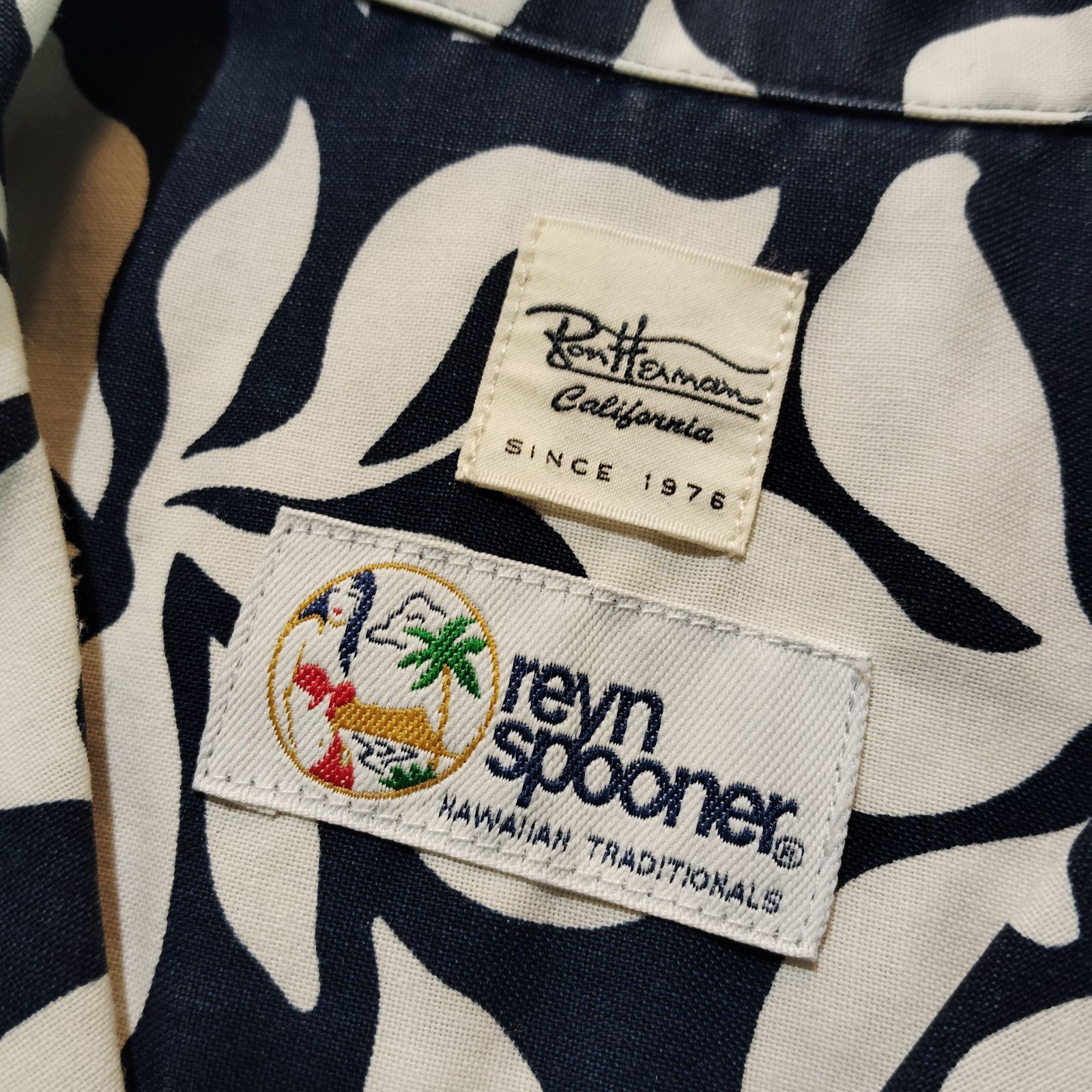 reyn spooner Ron Herman別注 アロハシャツ S レインスプーナー ロン