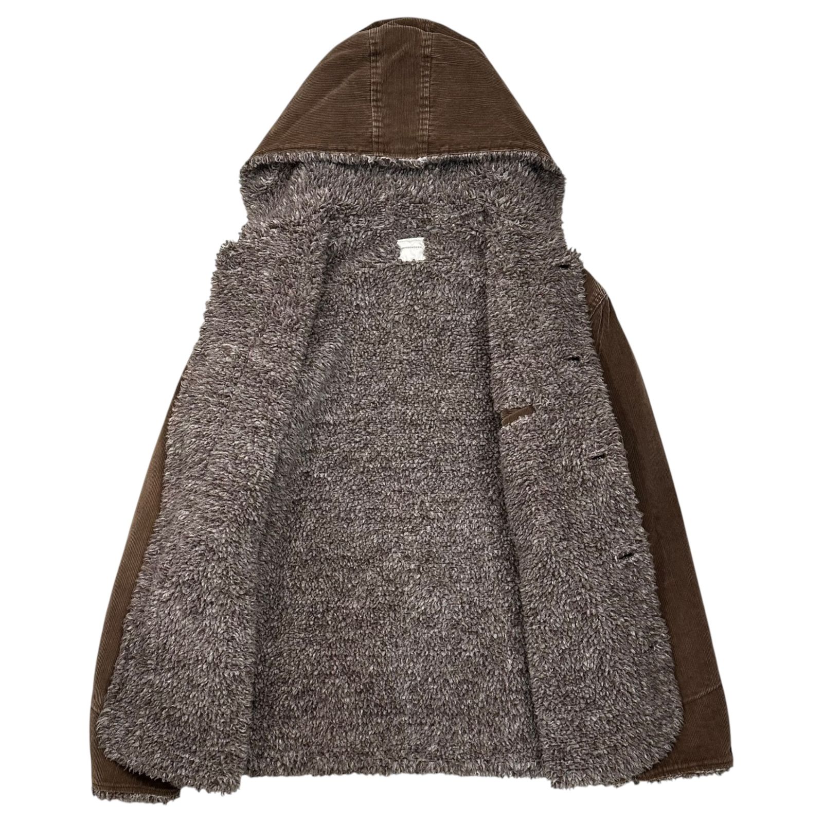 コーデュロイフードジャケット　good enough GOODENOUGH(グッドイナフ) 00's Corduroy Boa Hooded Jacket