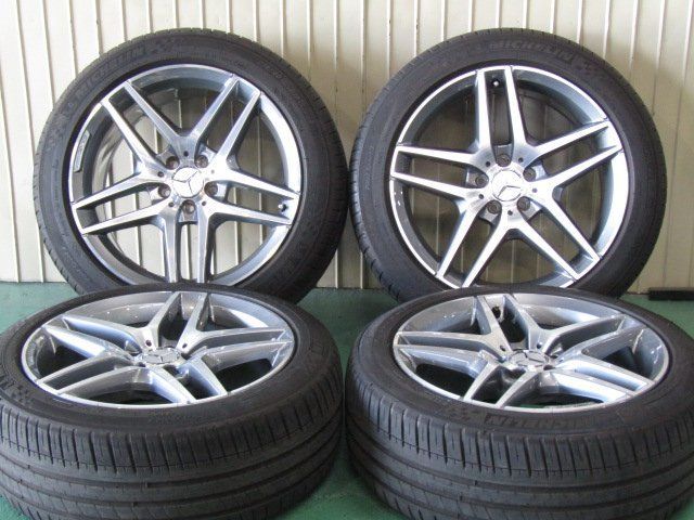 【美品の冬セット】メルセデスベンツ　W222　Sクラス前期純正　AMG5スポーク