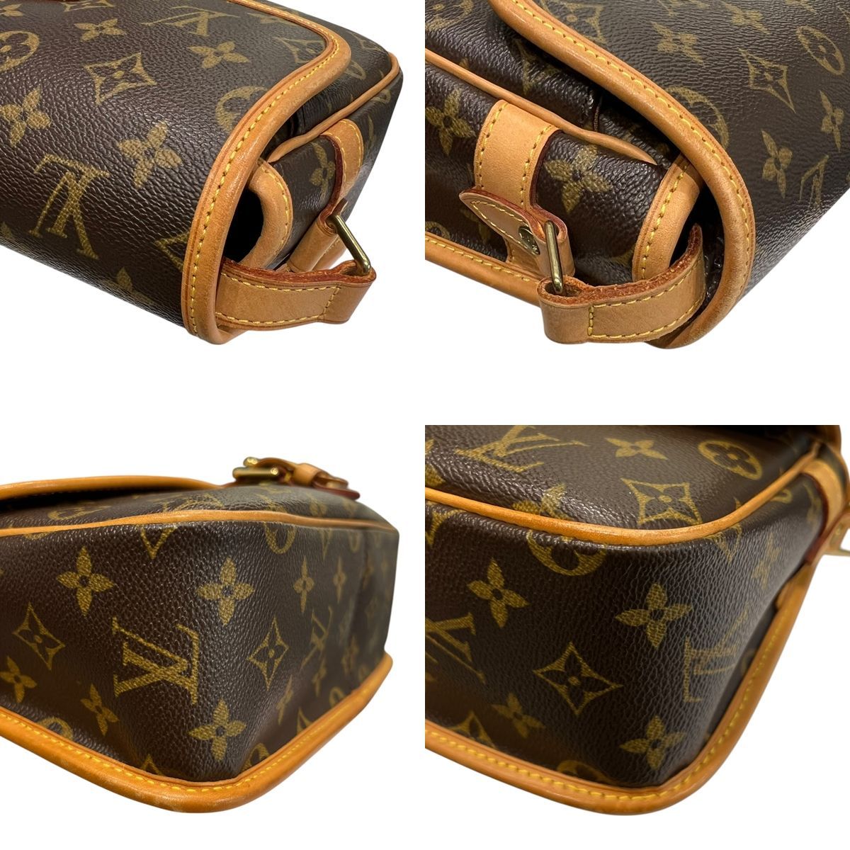 LOUISVUITTON　ルイヴィトン ソローニュ  M42250【Bランク】(中古) 中古・古着通販】LOUIS VUITTON (ルイ ヴィトン) ソローニュ ブラウン