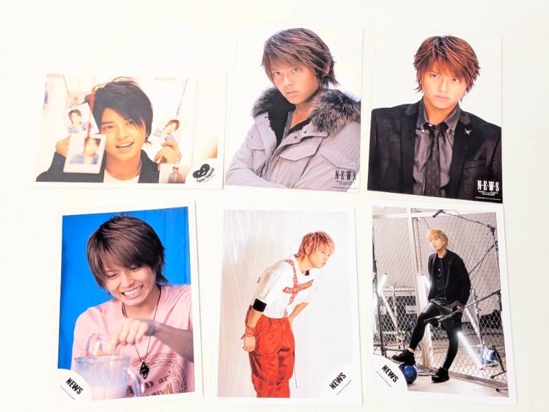 手越祐也 NEWS時代 公式写真 計91枚セット 未開封フォトセット 5点含む