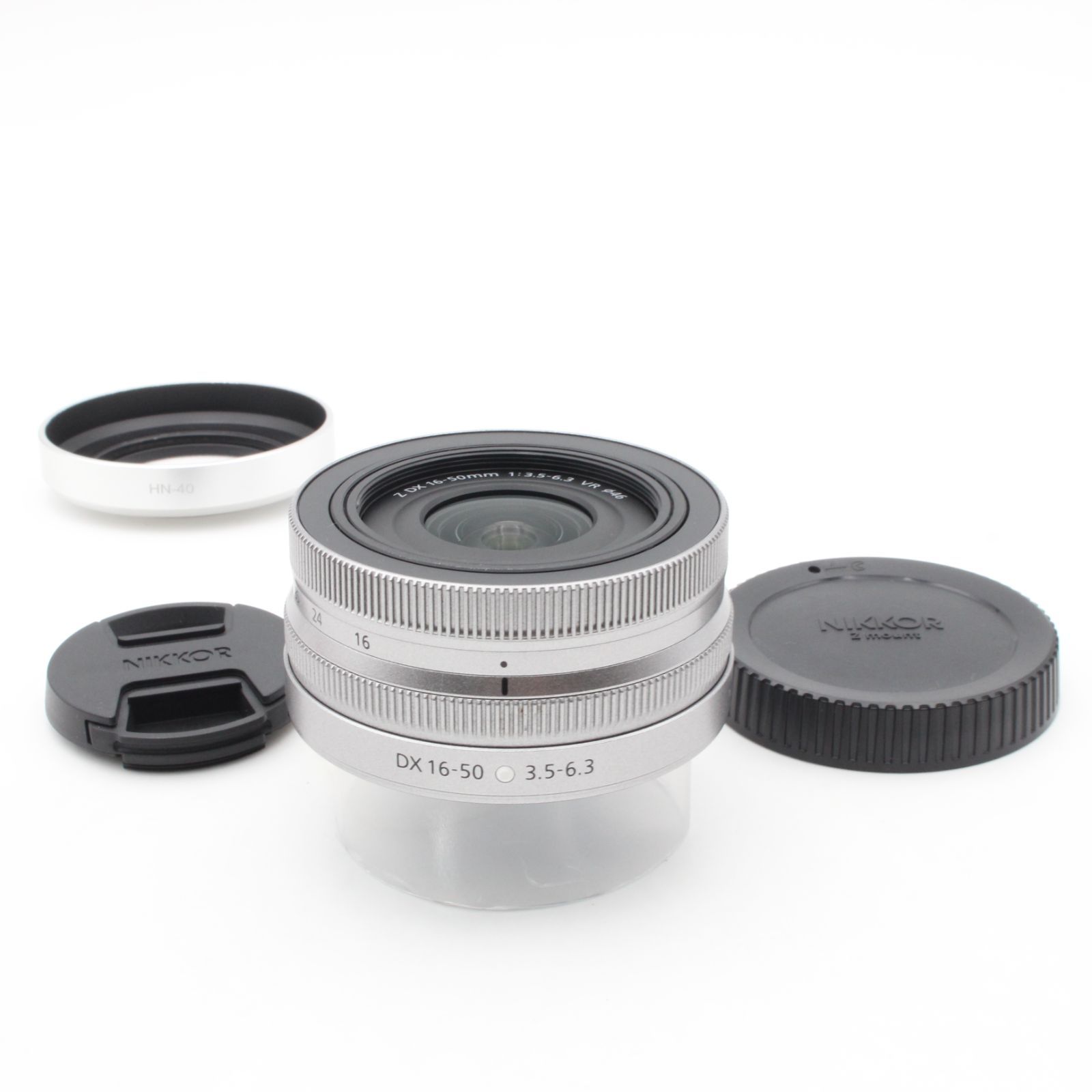 【ほぼ新品】 Nikon ニコン NIKKOR Z DX 16-50mm f3.5-6.3 VR nikon NIKON フード(僅かにキズあり)付き 106009