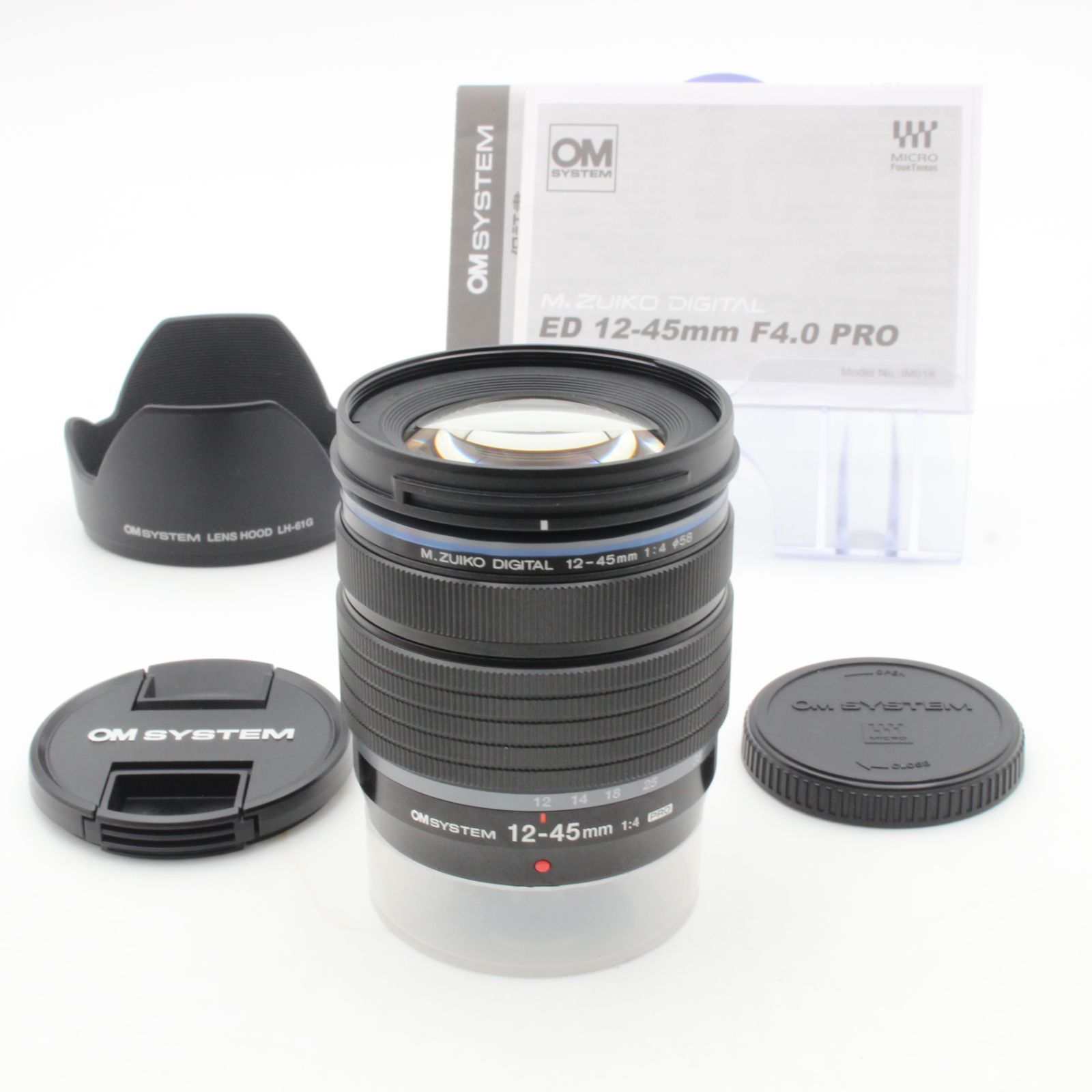 極美品】 OM SYSTEM M.ZUIKO DIGITAL ED 12-45mm f4 PRO オリンパス 