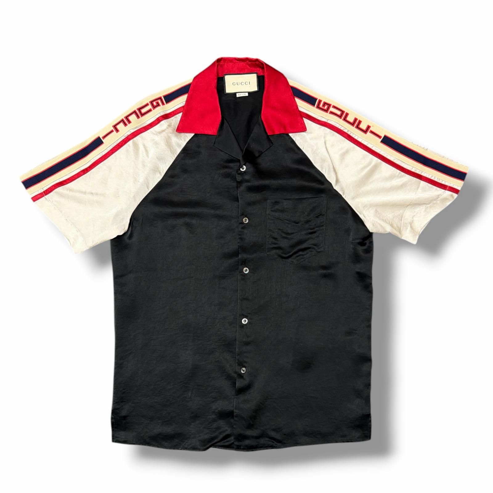 ●未使用●GUCCI・グッチ ●シェリーライン・サイドライン●半袖 Yahoo!オークション - 美品/XXL GUCCI ポロシャツ 半袖 シェリーライン