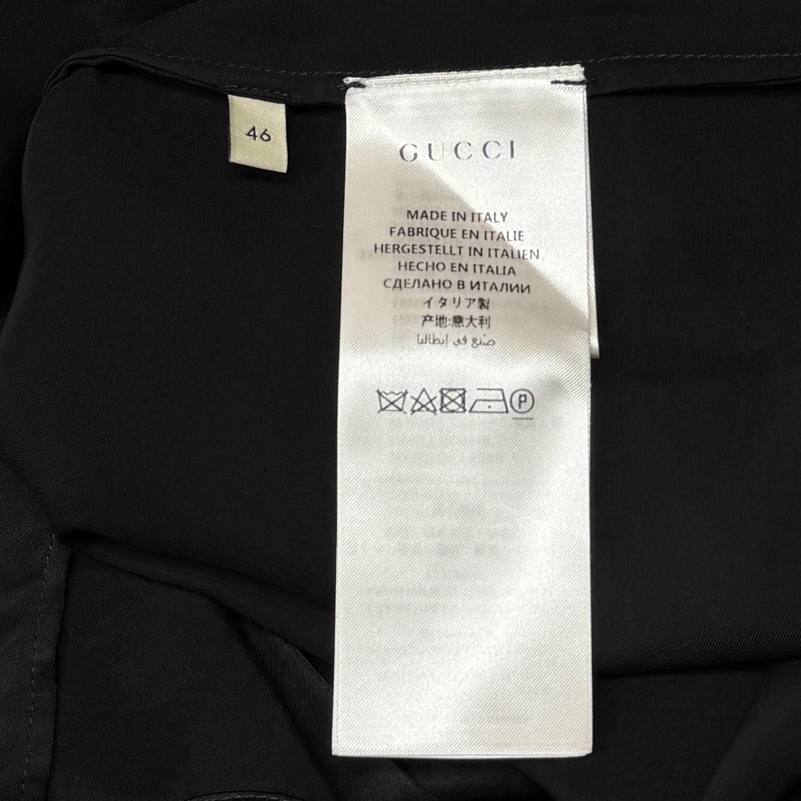 国内正規 GUCCI シェリーラインボウリングシャツ 半袖シャツ 開襟