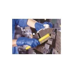 （まとめ）ショーワグローブ ゴム手袋ブルーフィット Lサイズ 181〔×40セット〕
