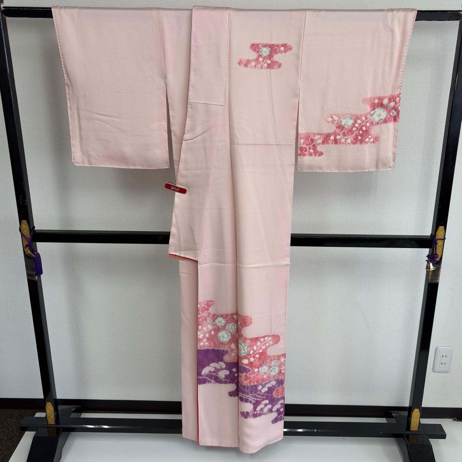 付け下げ 正絹 紋なし 絞り染め 辻ヶ花 袷 着物 MK-7517 - メルカリ