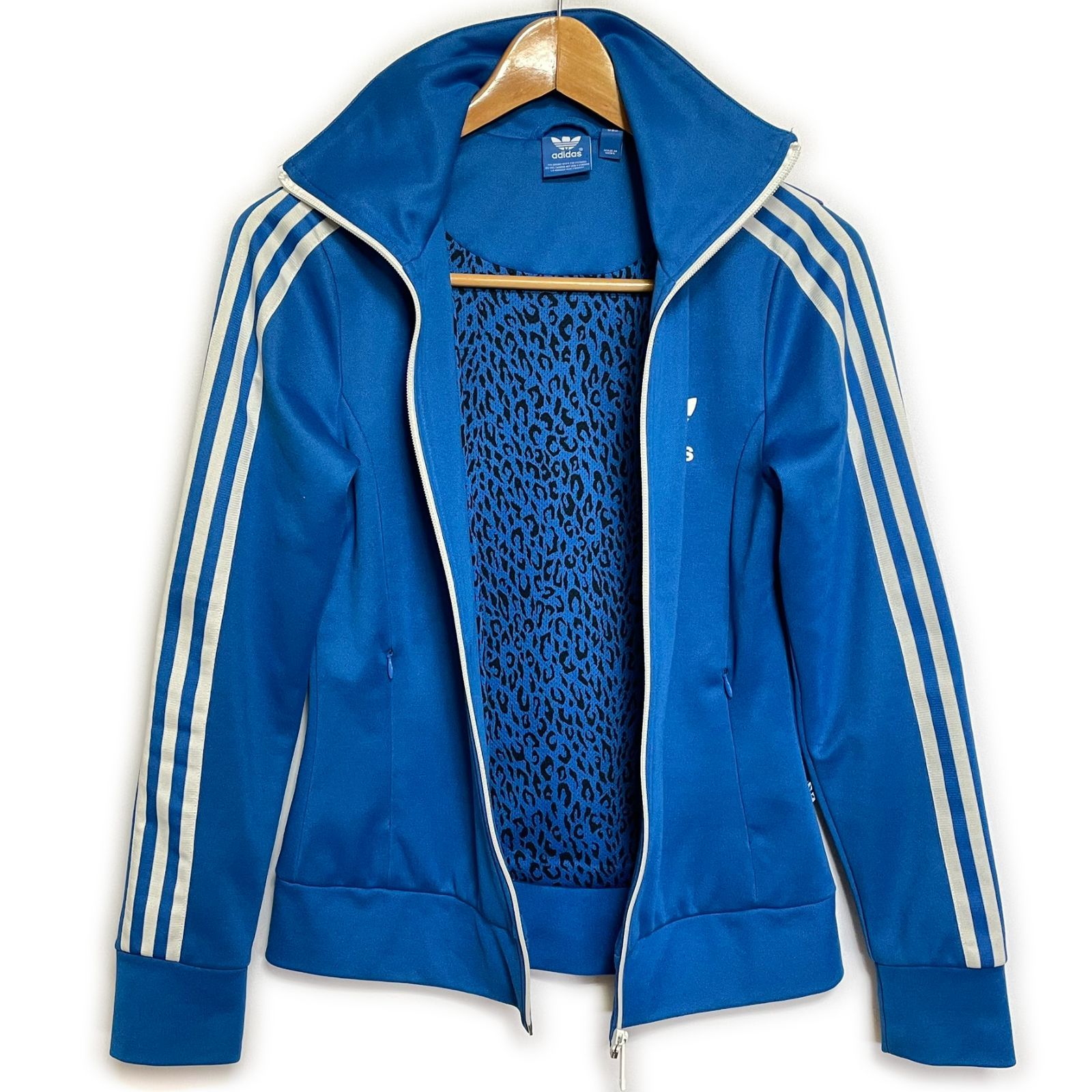 古着 adidas アディダス トラックジャケット ジャージ トレフォイル 