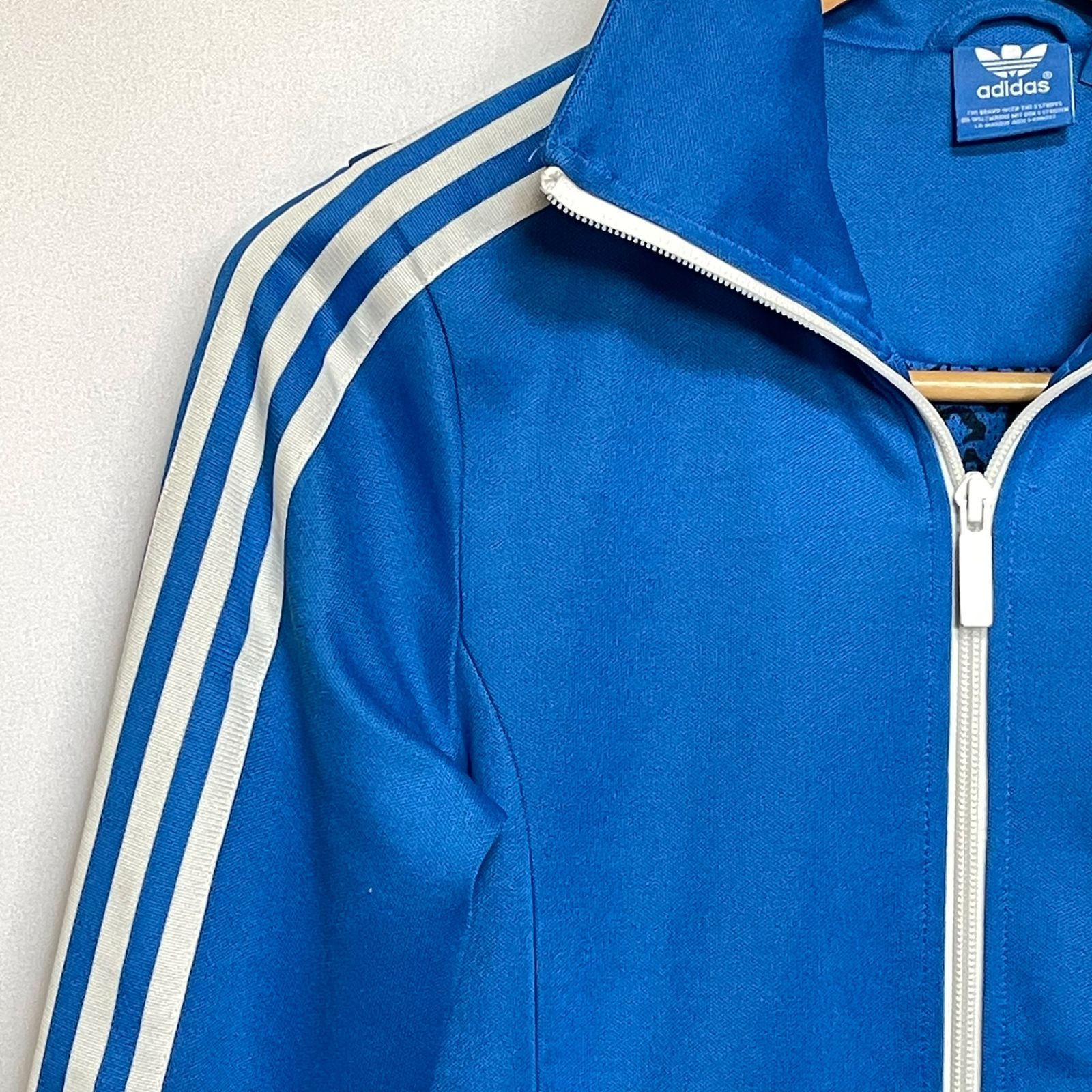 古着 adidas アディダス トラックジャケット ジャージ トレフォイル 